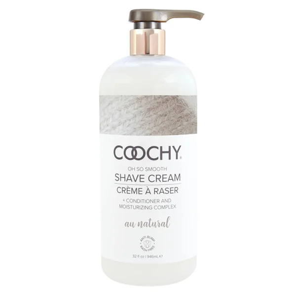 Coochy Shave Cream Au Natural 32 Oz