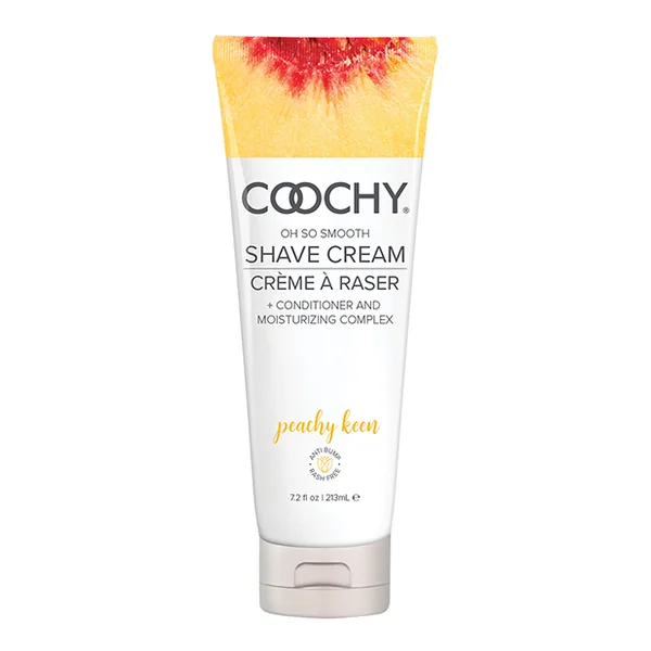 COOCHY SHAVE CREAM PEACHY KEEN 7.2 FL OZ