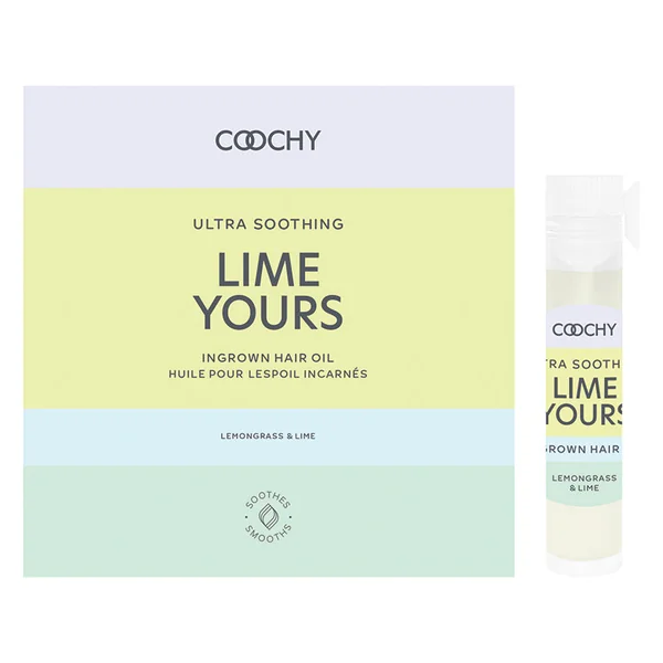 Coochy Ultra Ultra Soothing Ingrown Hair Oil - Lemongrass & Lime - .07oz