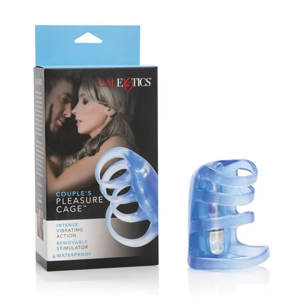 Couple's Pleasure Cage - Blue