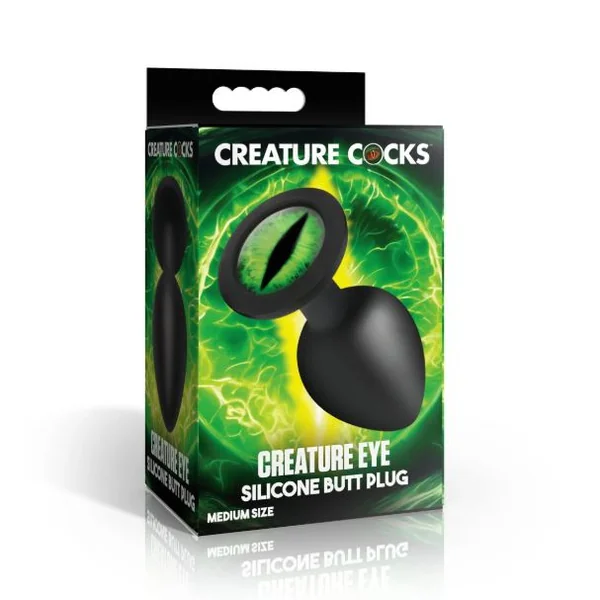 CREATURE COCK CREATURE EYE SILICONE BUTT PLUG MEDIUM