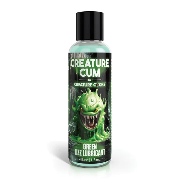 Creature Cocks Creature Cum Green Water-Based Lubricant