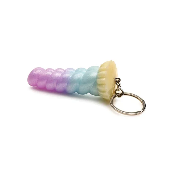 Creature Cocks Mystique Unicorn Silicone Key Chain – Multi Color