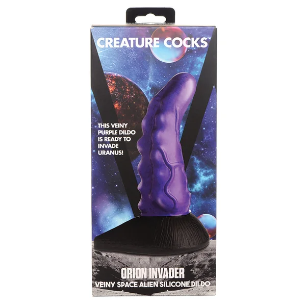 Creature Cocks Orion Invader Veiny Space Alien Silicone Dildo