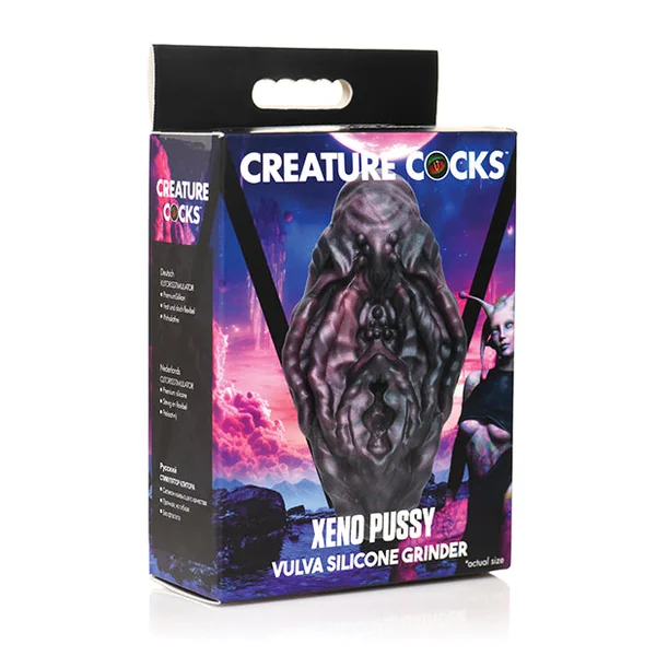 Creature Cocks Xeno Pussy Vulva Silicone Grinder - Multi Color