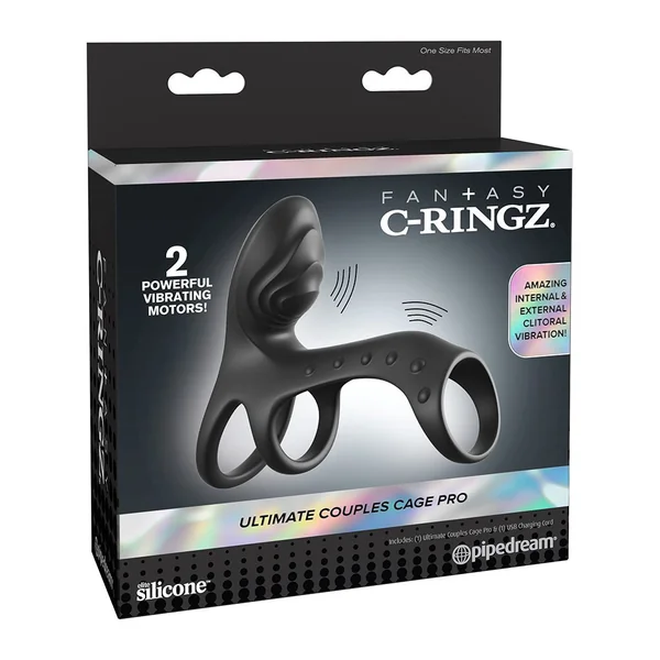 C-Ringz Ultimate Couples Cage Pro by Pipedreams