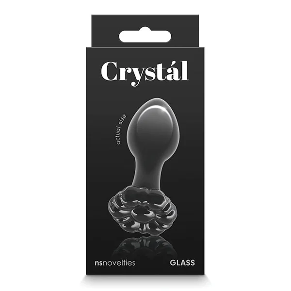 Crystal Flower Butt Plug