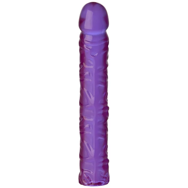 Crystal Jellies Classic Dong 10 Inch - Purple