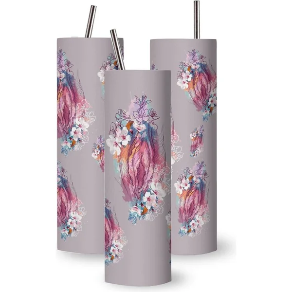 Customized Erotic Stainless Steel Tumbler Cup - 20 oz / 591 ml