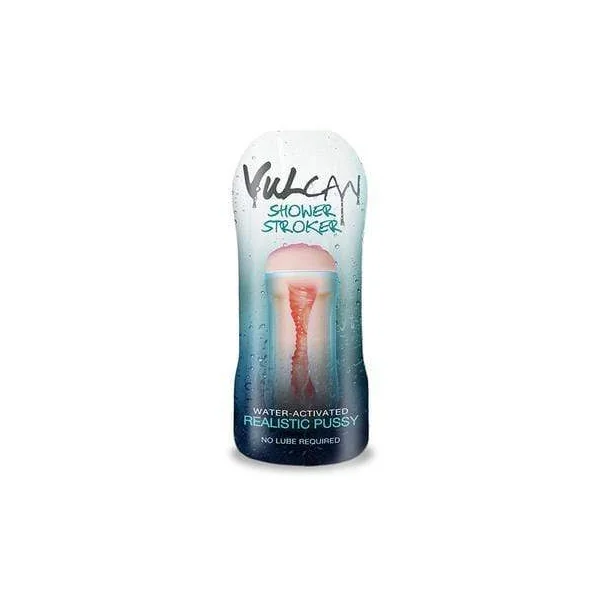 Cyberskin H2O Vulcan Shower Stroker - Realistic Pussy