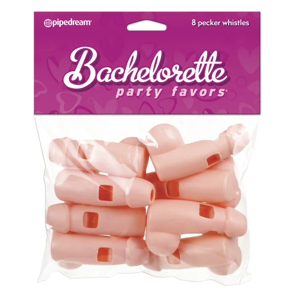 (D) BACHELORETTE PECKER WHISTL 8PC