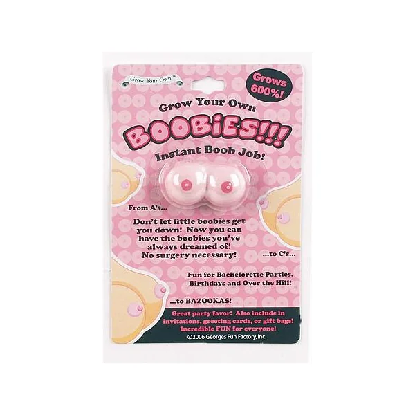 (D) GROW YOUR OWN BOOBIES