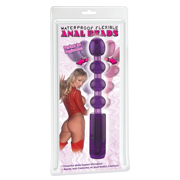 (D) WATERPROOF FLEXIBLE ANAL B PURPLE