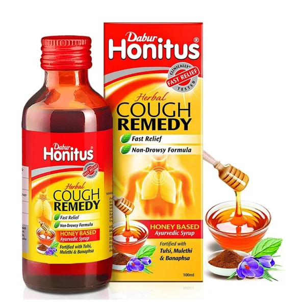 DABUR HONITUS HERBAL COUGH SYRUP