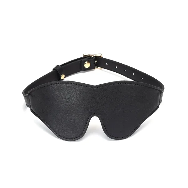 Dark Secret Collection Leather Blindfold