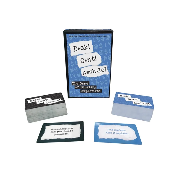 Dck! Cnt! Asshle! - The Game of Blurting Expletives