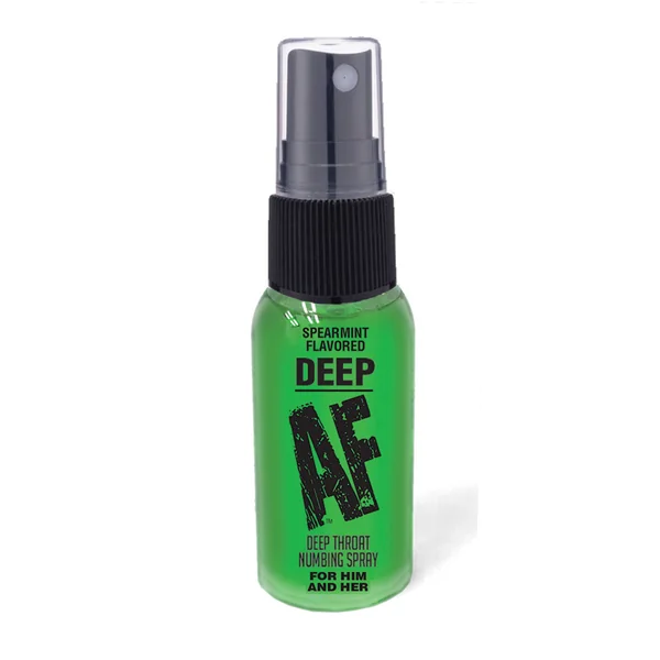 Deep Af - Spearmint Flavored Deep Throat Spray - 1 Oz