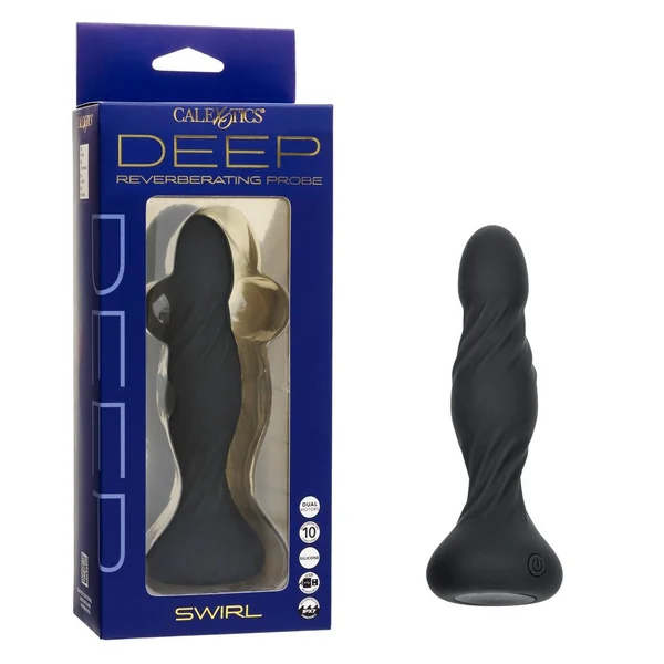 Deep Swirl Vibrating Anal Probe by Cal Exotics