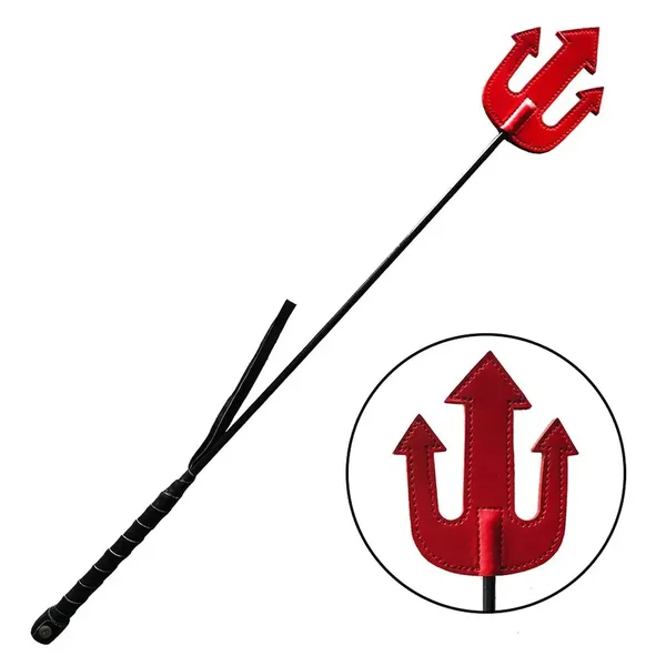 Devil Leather Riding Crop
