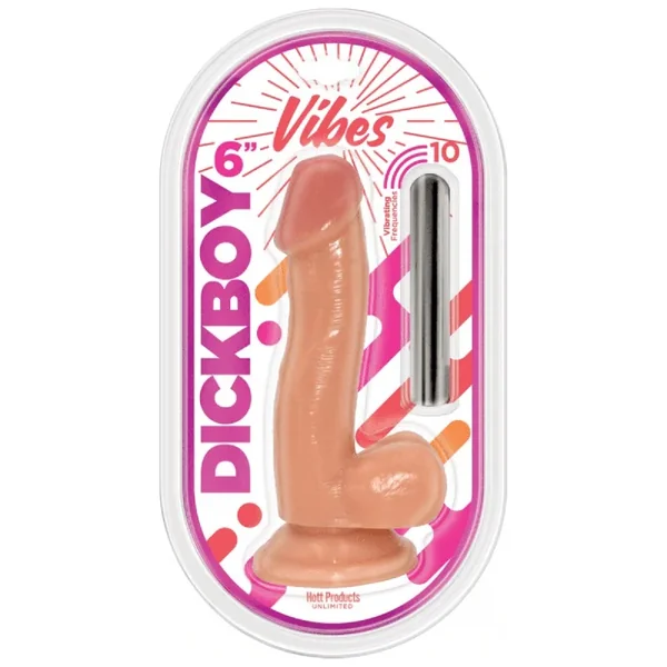 Dick Boy VIBES Strap-on Compatible Vibrating DIldo