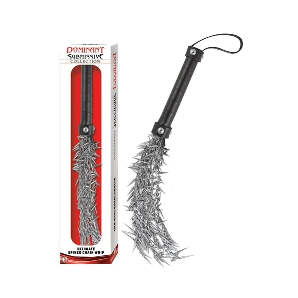 Dominant Submissive Collection Ultimate Spiked Chain Whip