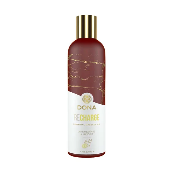 DONA ESSENTIAL MASSAGE OIL RECHARGE- LEMONGRASS & GINGER