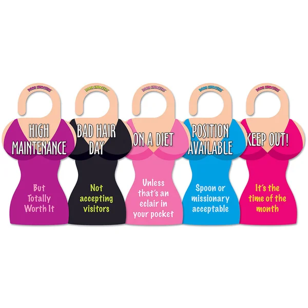 Door Knockers Double-Sided Novelty Door Signs