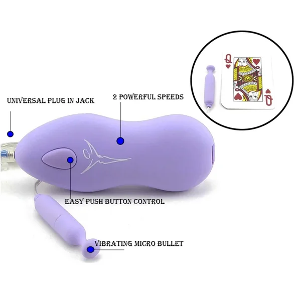 Dr Laura Berman Intimate Basics Mimi Vibrating Micro Bullet Lavender
