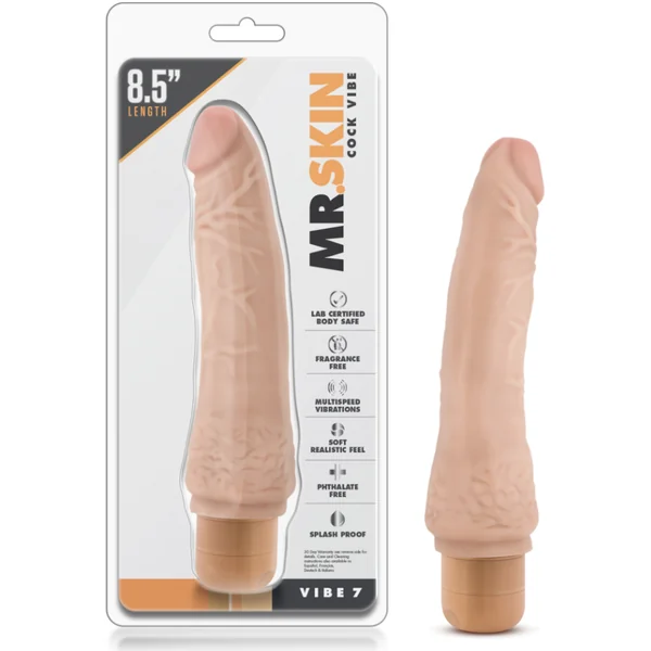 Dr Skin 8.5" Realistic Vibrator #7 by Blush Novelties