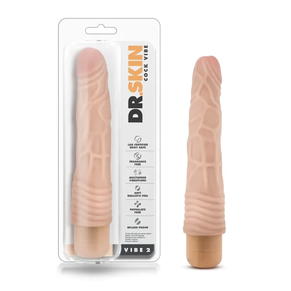 Dr Skin 9" Realistic Vibrator #2 by Blush Novelties
