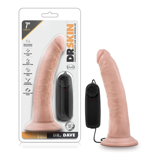 Dr. Skin Dr. Dave 7 Inch Cock With Suction Cup