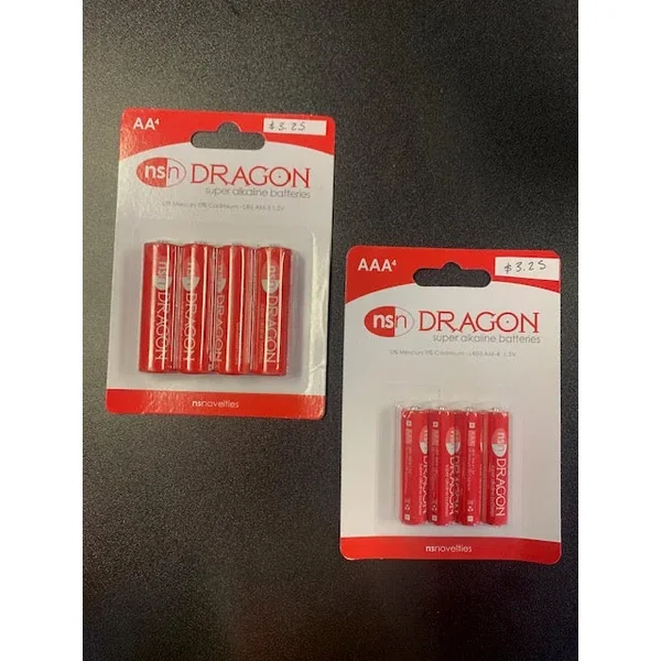Dragon AAA Batteries