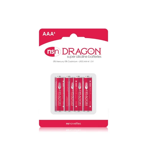 Dragon - Alkaline Batteries - AAA - 4 Pack