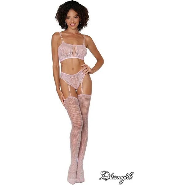 Dreamgirl Lingerie - Bodysuit Set 0425