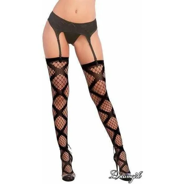 Dreamgirl Lingerie - Thigh High Stockings 0339