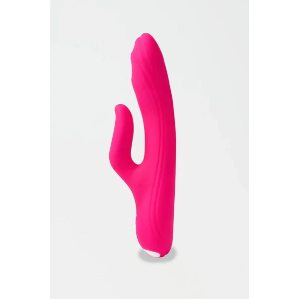 Dual Stimulation G-Spot & Clitoral Vibrator – Finger-Shaped Design with Slapping Mode | 9-Mode Rechargeable & Waterproof
