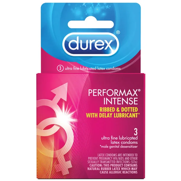 Durex Performance Intense Condom - Box Of 3