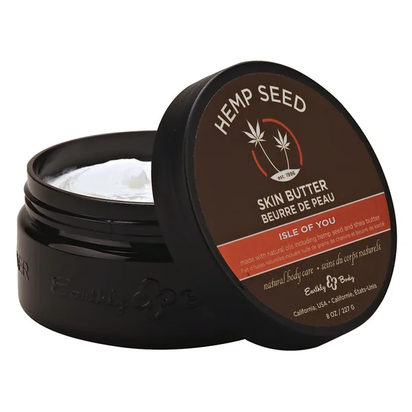 Earthly Body Hemp Seed Skin Butter - Isle of You 8oz