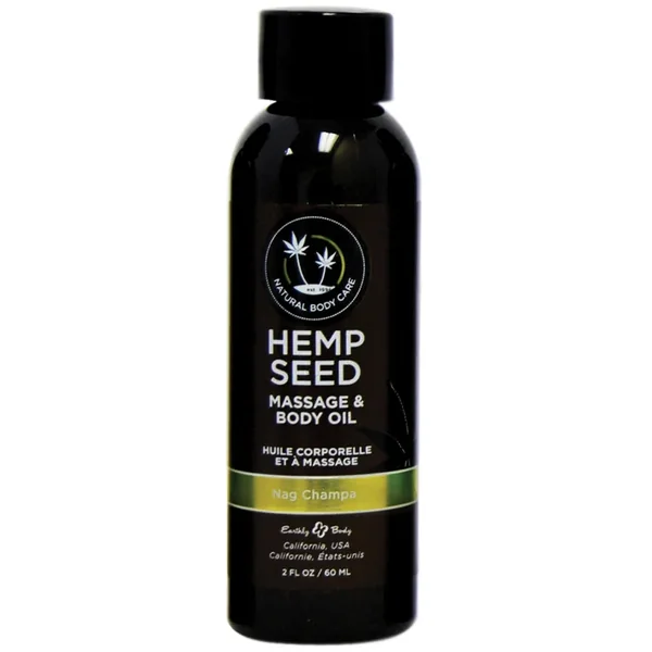 Earthly Body Massage & Body Oil – 2 oz Nag Champa