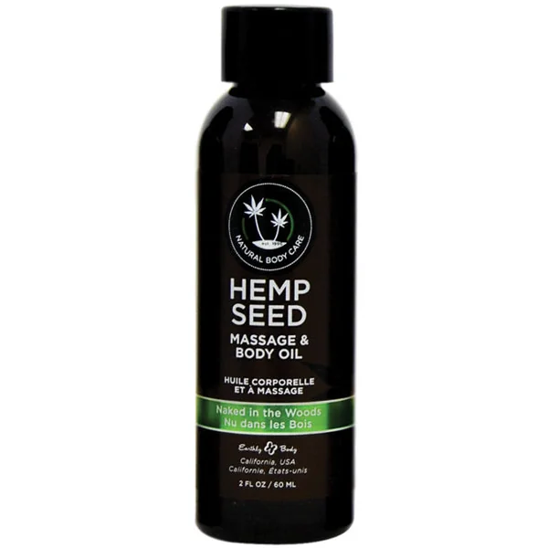 Earthly Body Massage & Body Oil - 2 Oz Naked In The Woods
