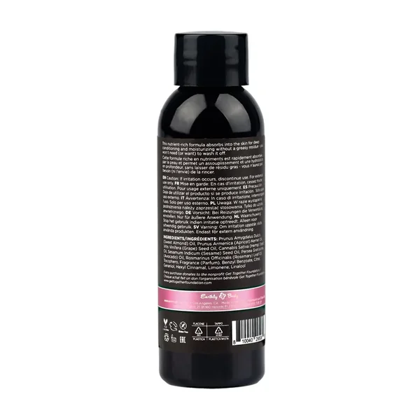 Earthly Body Massage & Body Oil – 2 oz Zen Berry Rose