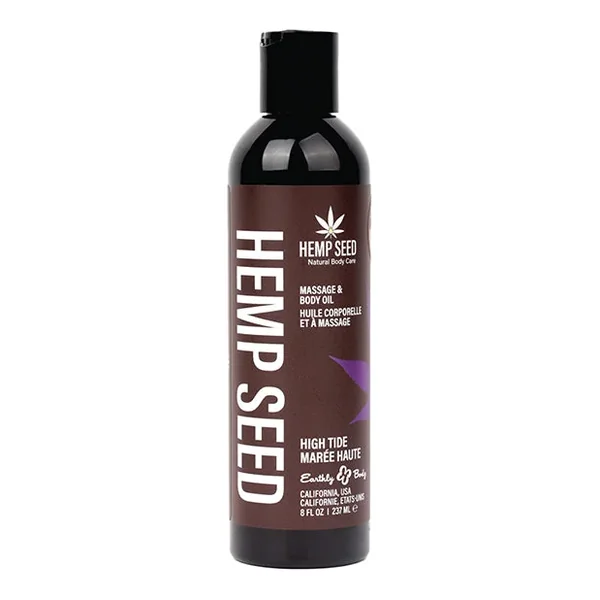 Earthly Body Massage & Body Oil – 8 oz High Tide