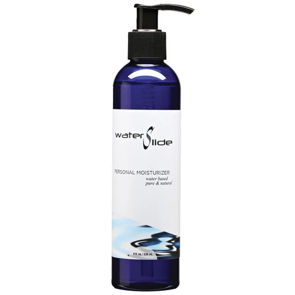 Earthly Body Waterslide Personal Lubricant W-carrageenan - 8 Oz Bottle