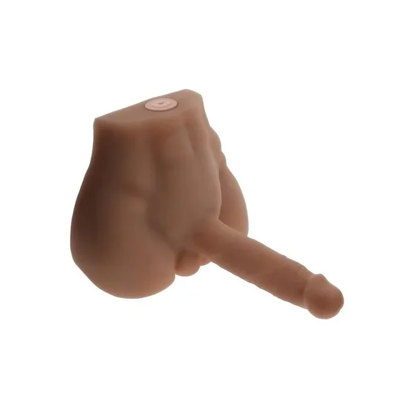 Easy Rider Thrusting Rechargeable Vibrator – Chocolate