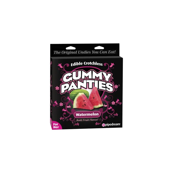 EDIBLE CROTCHLESS GUMMY PANTIES WATERMELON