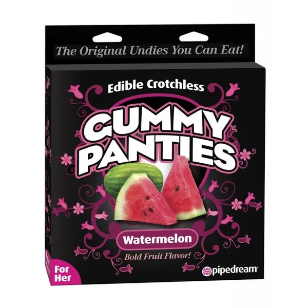 Edible Crotchless Gummy Panty – Watermelon
