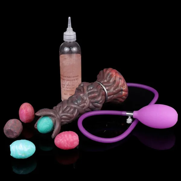 Egg Dildo Fantasy Pneumatic Ovipositor Egg Laying Dildo