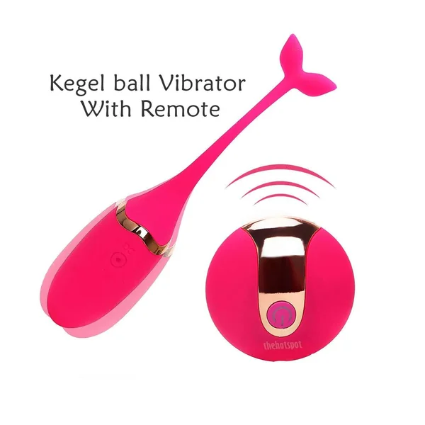 Egg Shape Kegel Ball Vibrator With Remote