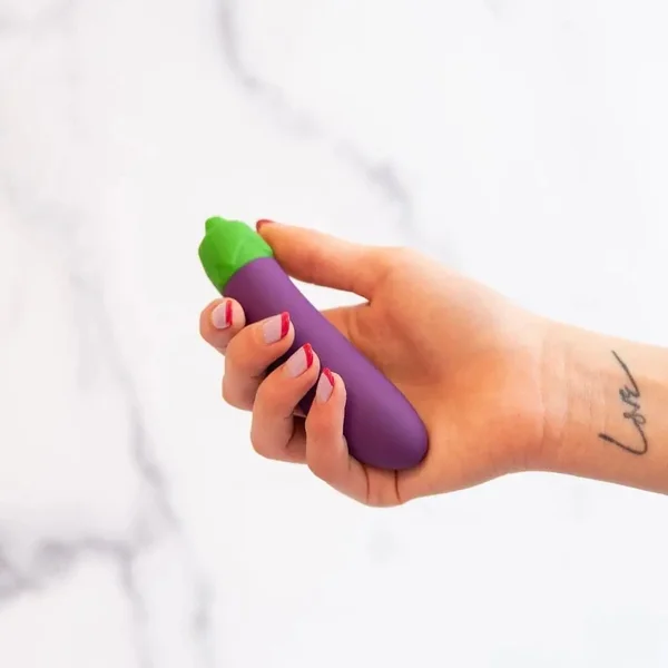Eggplant Rechargeable Vibrator