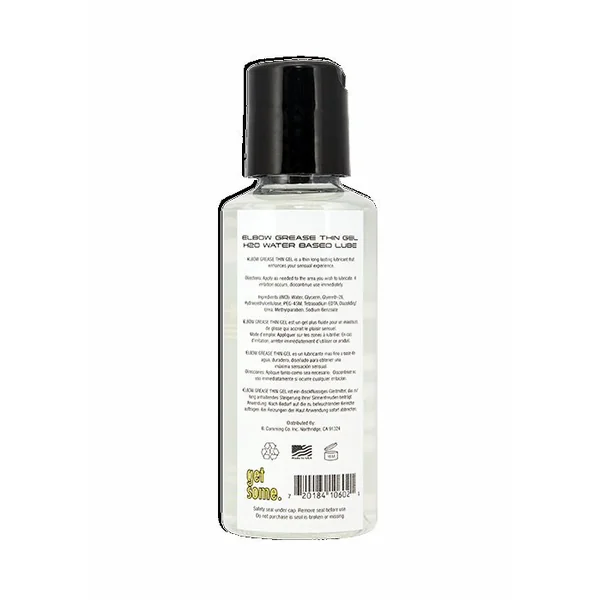 ELBOW GREASE H2O THIN GEL 2.4 OZ